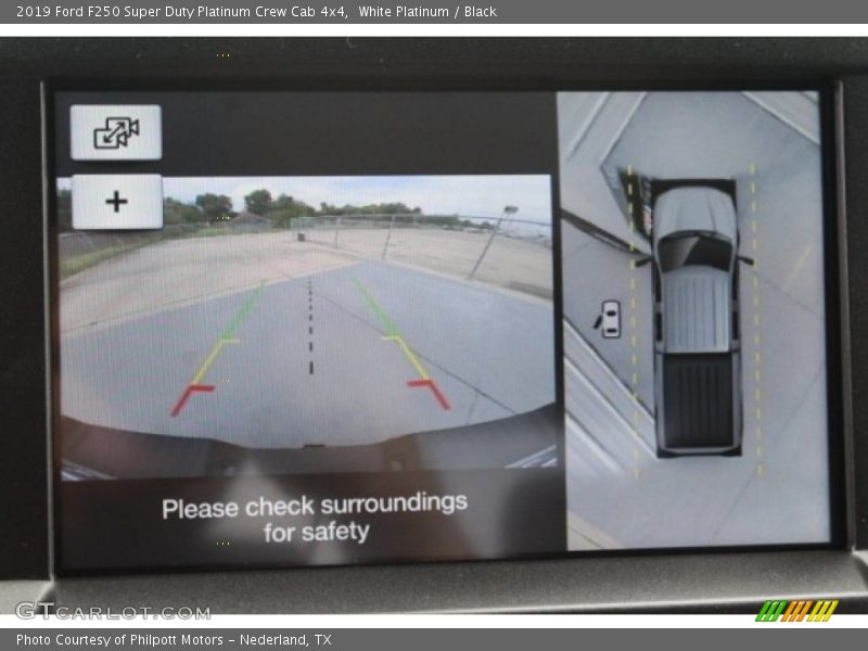 White Platinum / Black 2019 Ford F250 Super Duty Platinum Crew Cab 4x4