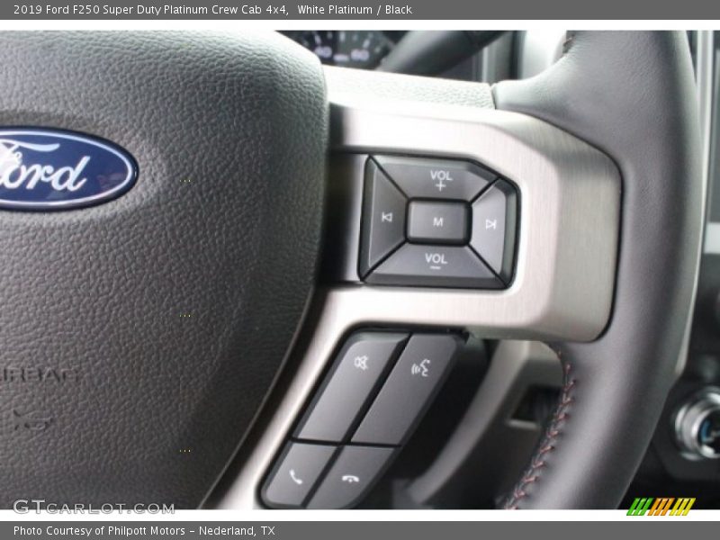 White Platinum / Black 2019 Ford F250 Super Duty Platinum Crew Cab 4x4