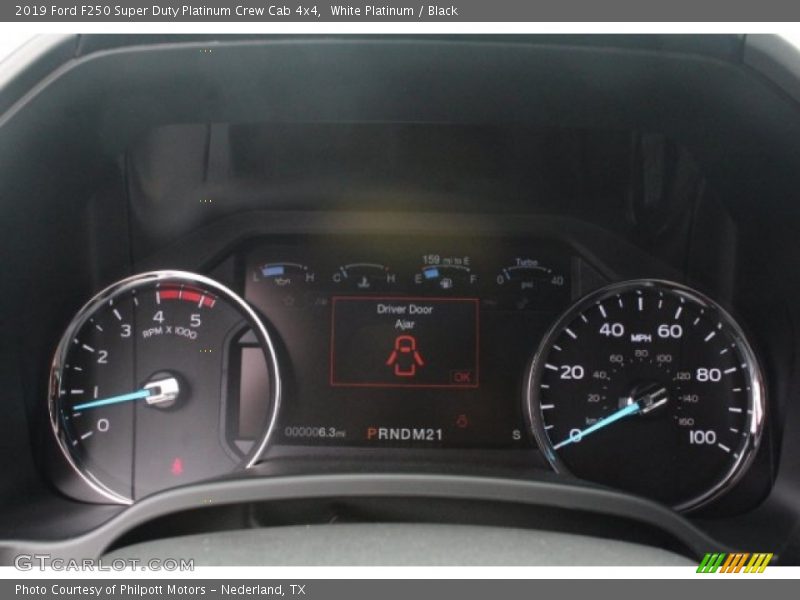 White Platinum / Black 2019 Ford F250 Super Duty Platinum Crew Cab 4x4