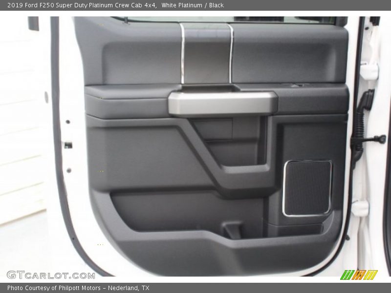 White Platinum / Black 2019 Ford F250 Super Duty Platinum Crew Cab 4x4