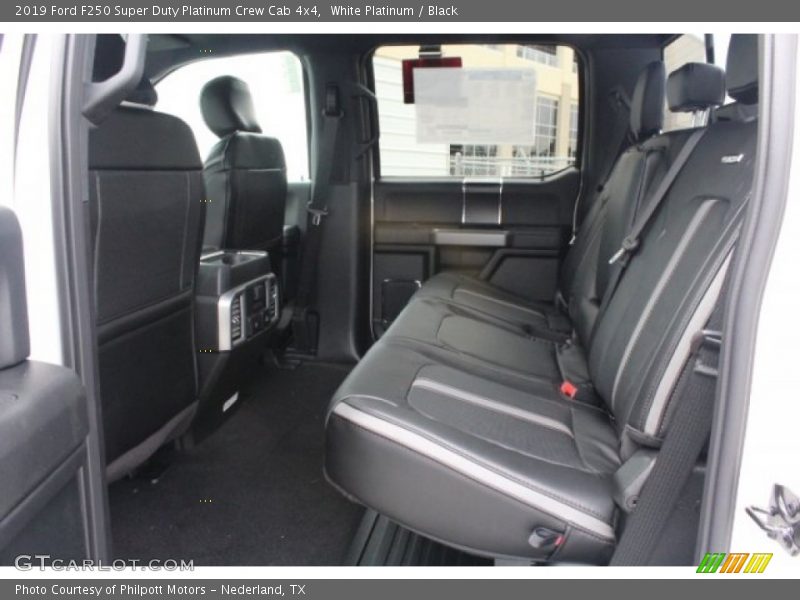 White Platinum / Black 2019 Ford F250 Super Duty Platinum Crew Cab 4x4