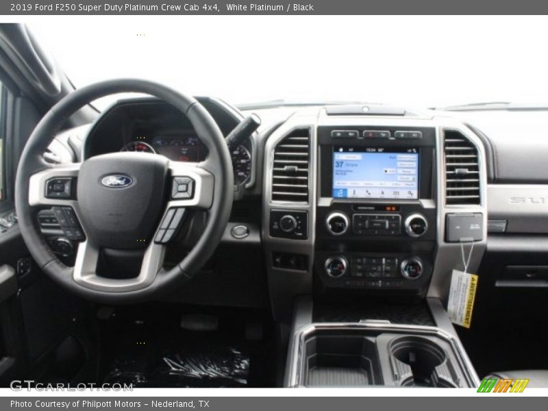 White Platinum / Black 2019 Ford F250 Super Duty Platinum Crew Cab 4x4