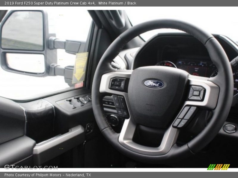 White Platinum / Black 2019 Ford F250 Super Duty Platinum Crew Cab 4x4