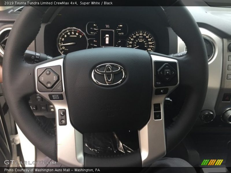 Super White / Black 2019 Toyota Tundra Limited CrewMax 4x4