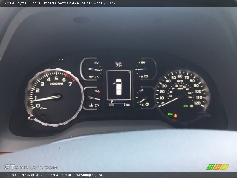 Super White / Black 2019 Toyota Tundra Limited CrewMax 4x4