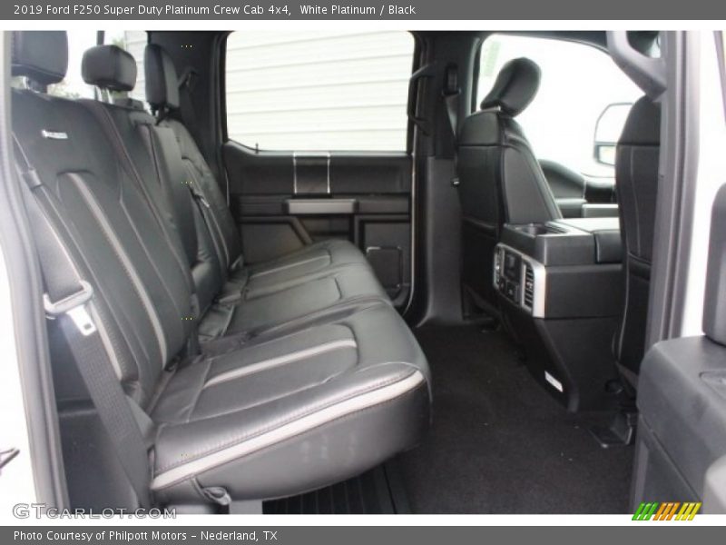 White Platinum / Black 2019 Ford F250 Super Duty Platinum Crew Cab 4x4