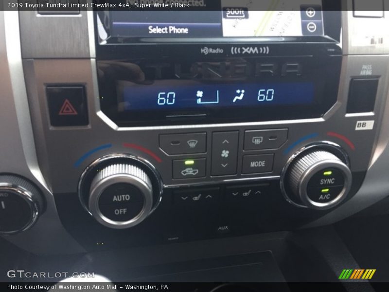 Super White / Black 2019 Toyota Tundra Limited CrewMax 4x4