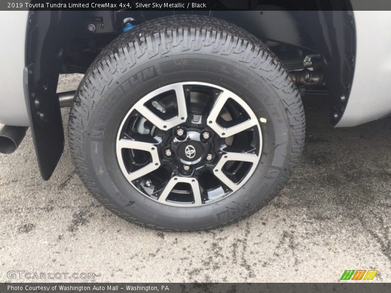 Silver Sky Metallic / Black 2019 Toyota Tundra Limited CrewMax 4x4