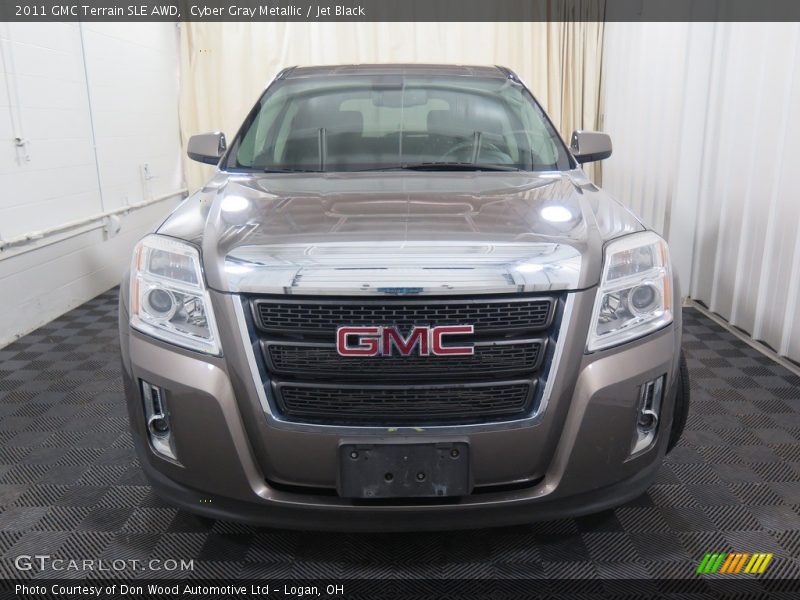 Cyber Gray Metallic / Jet Black 2011 GMC Terrain SLE AWD
