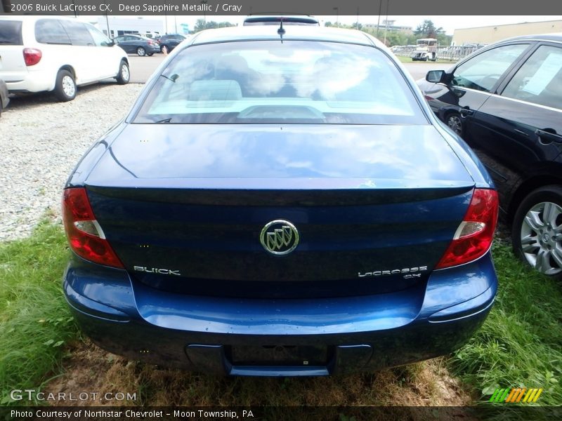 Deep Sapphire Metallic / Gray 2006 Buick LaCrosse CX