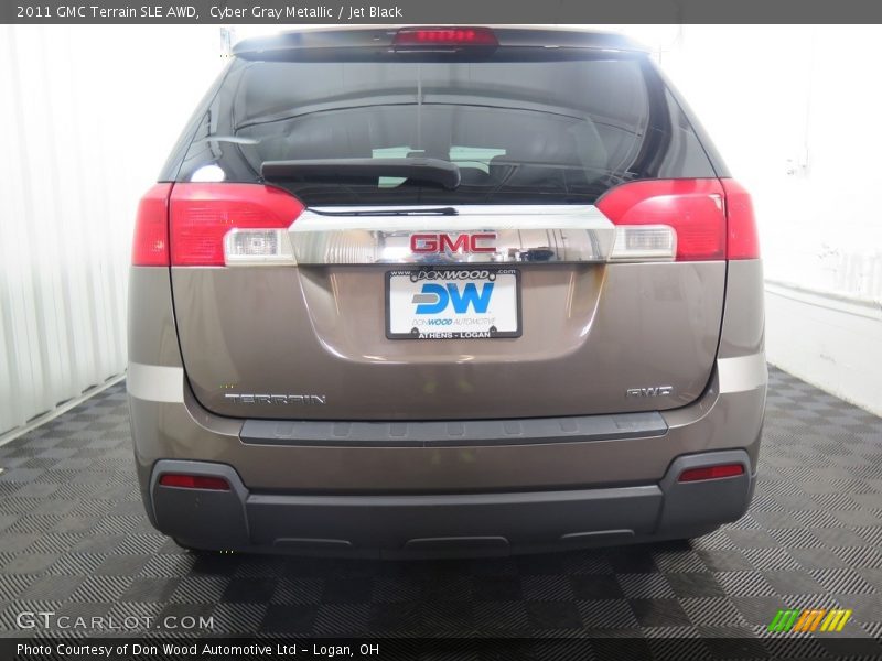 Cyber Gray Metallic / Jet Black 2011 GMC Terrain SLE AWD