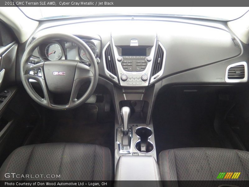 Cyber Gray Metallic / Jet Black 2011 GMC Terrain SLE AWD