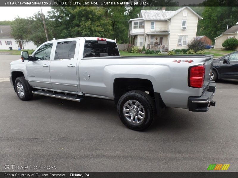 Silver Ice Metallic / Jet Black 2019 Chevrolet Silverado 3500HD LTZ Crew Cab 4x4