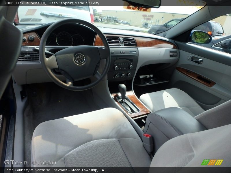 Deep Sapphire Metallic / Gray 2006 Buick LaCrosse CX