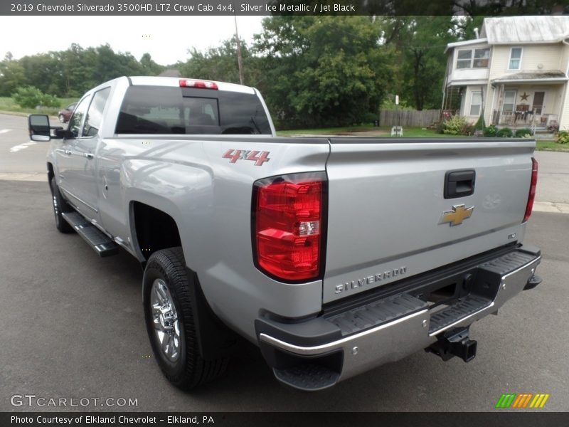 Silver Ice Metallic / Jet Black 2019 Chevrolet Silverado 3500HD LTZ Crew Cab 4x4