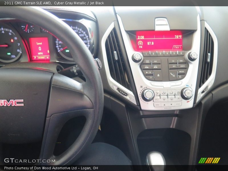 Cyber Gray Metallic / Jet Black 2011 GMC Terrain SLE AWD