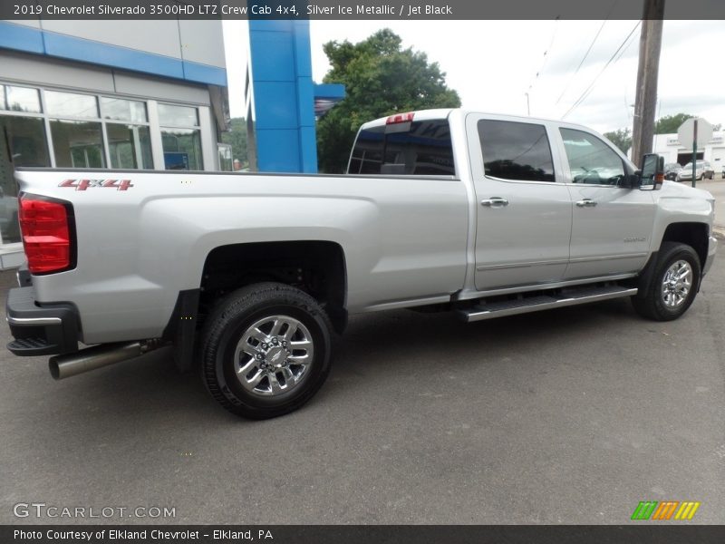 Silver Ice Metallic / Jet Black 2019 Chevrolet Silverado 3500HD LTZ Crew Cab 4x4