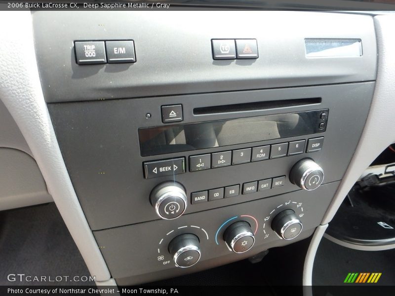 Deep Sapphire Metallic / Gray 2006 Buick LaCrosse CX