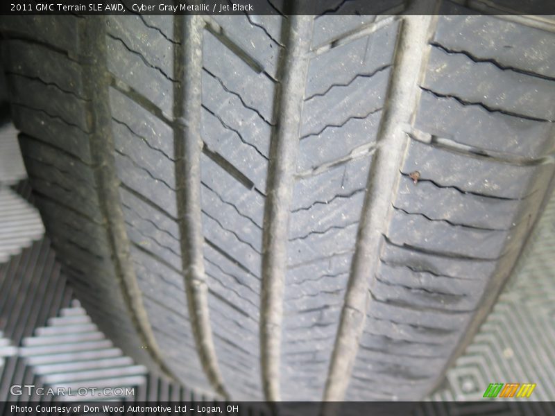 Cyber Gray Metallic / Jet Black 2011 GMC Terrain SLE AWD
