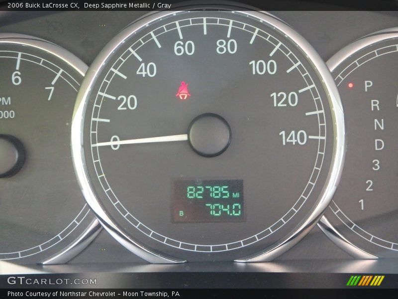 Deep Sapphire Metallic / Gray 2006 Buick LaCrosse CX