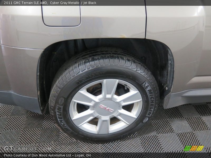 Cyber Gray Metallic / Jet Black 2011 GMC Terrain SLE AWD