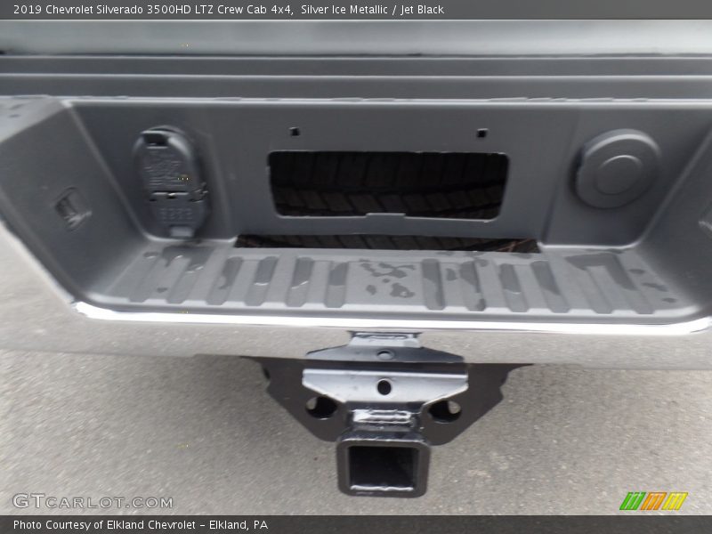Silver Ice Metallic / Jet Black 2019 Chevrolet Silverado 3500HD LTZ Crew Cab 4x4