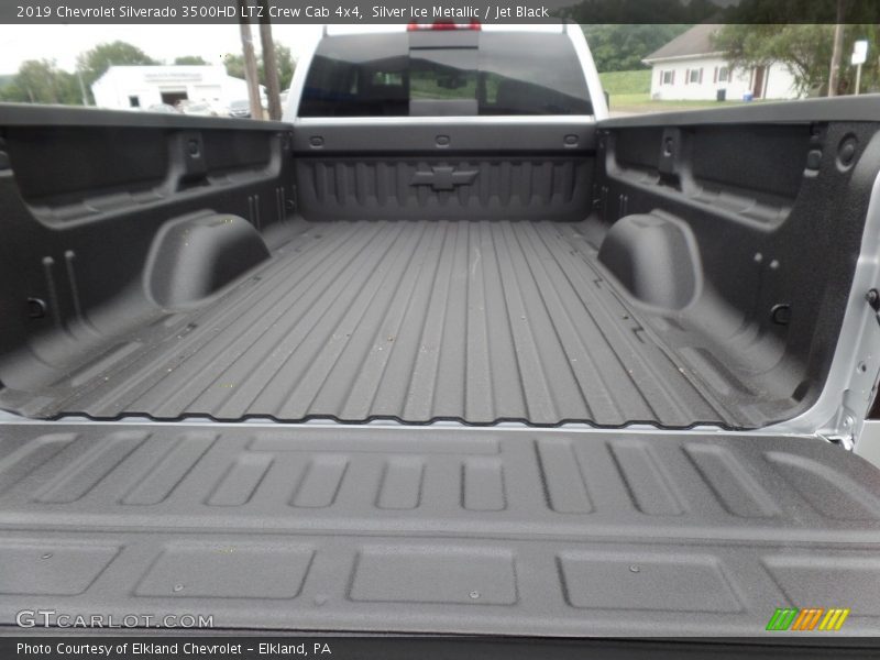 Silver Ice Metallic / Jet Black 2019 Chevrolet Silverado 3500HD LTZ Crew Cab 4x4