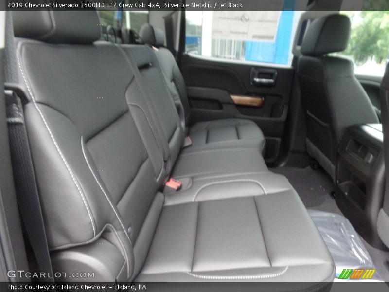 Rear Seat of 2019 Silverado 3500HD LTZ Crew Cab 4x4