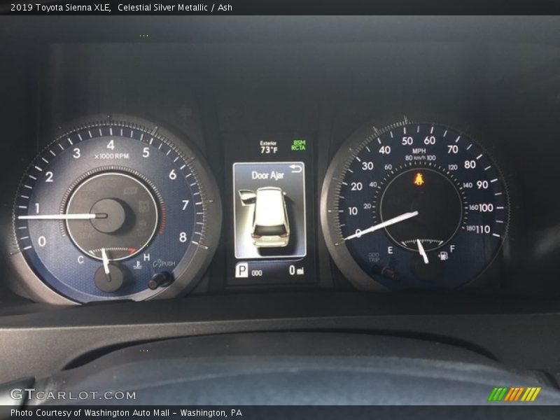 2019 Sienna XLE XLE Gauges