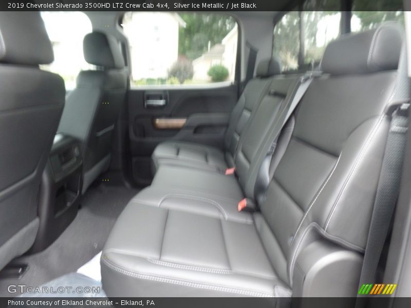 Silver Ice Metallic / Jet Black 2019 Chevrolet Silverado 3500HD LTZ Crew Cab 4x4