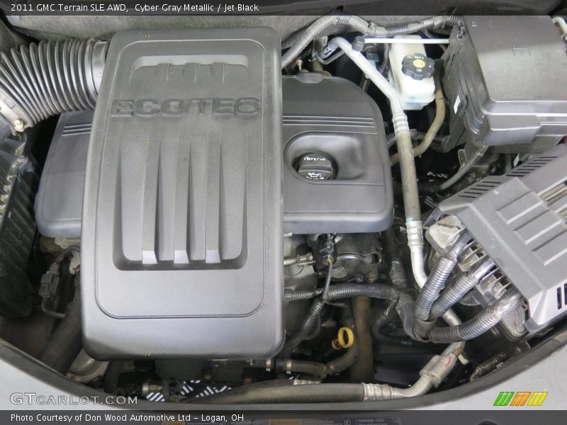 Cyber Gray Metallic / Jet Black 2011 GMC Terrain SLE AWD