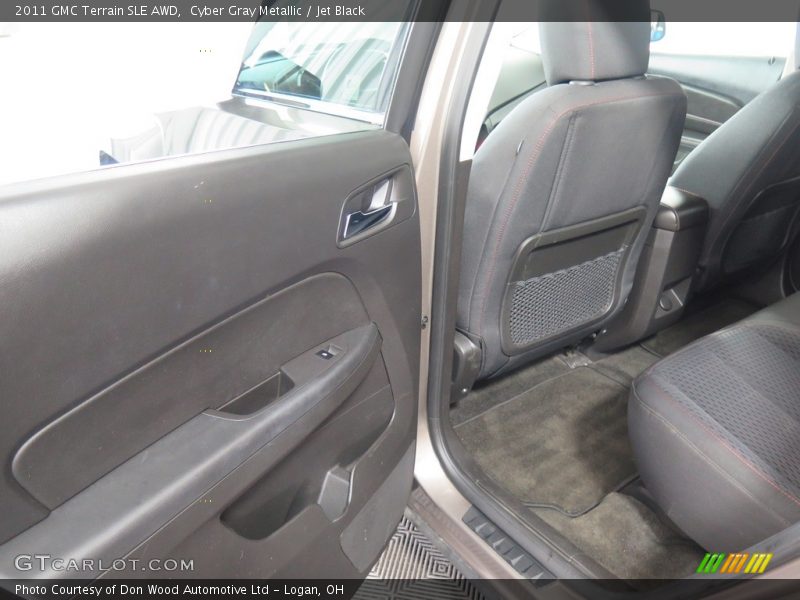 Cyber Gray Metallic / Jet Black 2011 GMC Terrain SLE AWD