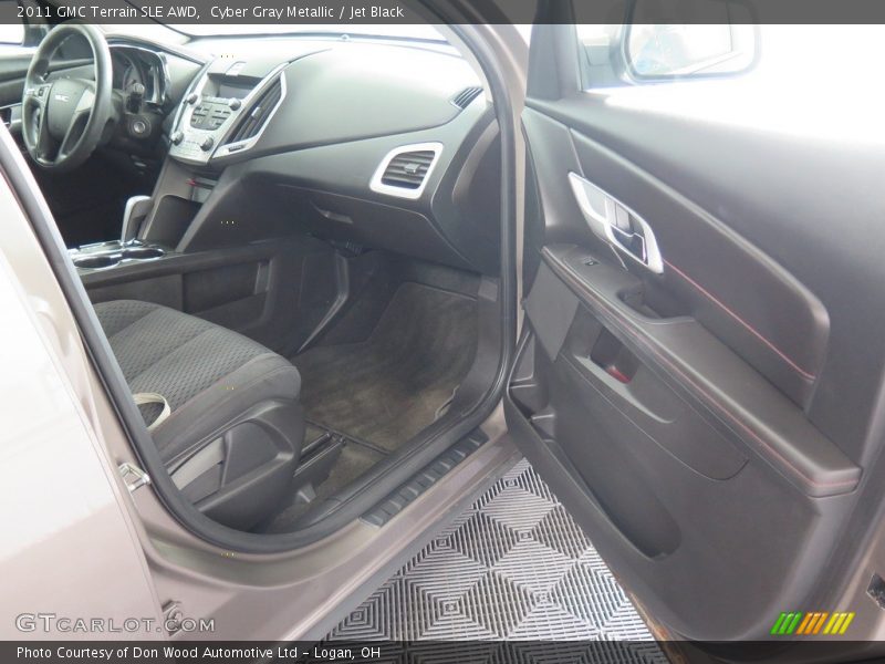 Cyber Gray Metallic / Jet Black 2011 GMC Terrain SLE AWD