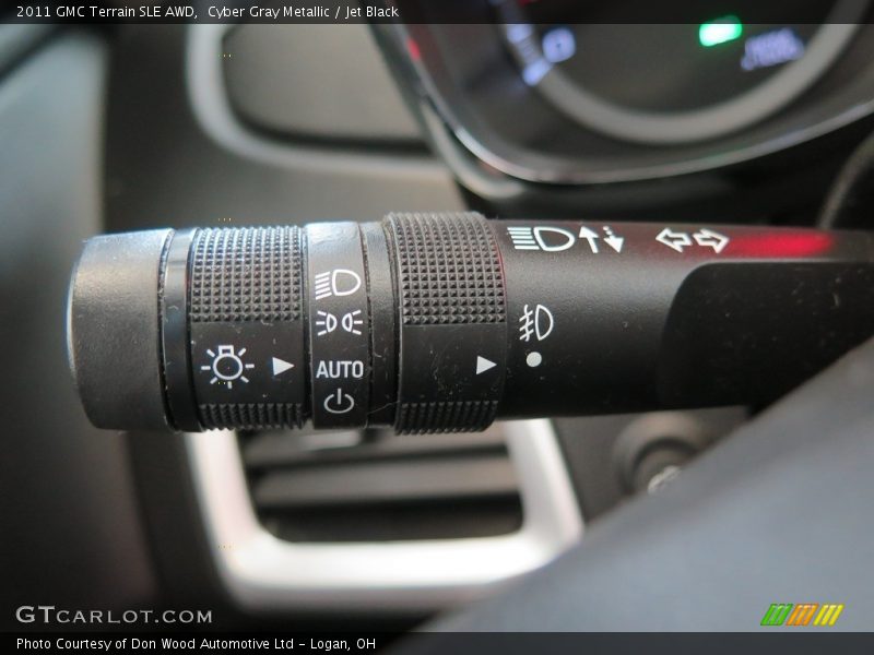 Cyber Gray Metallic / Jet Black 2011 GMC Terrain SLE AWD