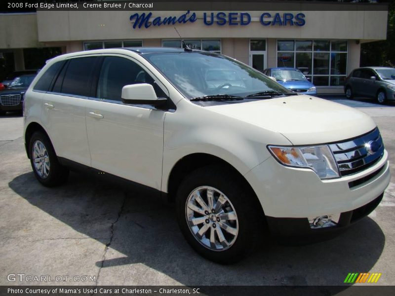 Creme Brulee / Charcoal 2008 Ford Edge Limited