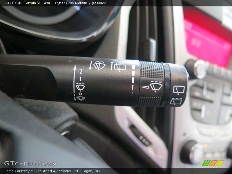 Cyber Gray Metallic / Jet Black 2011 GMC Terrain SLE AWD