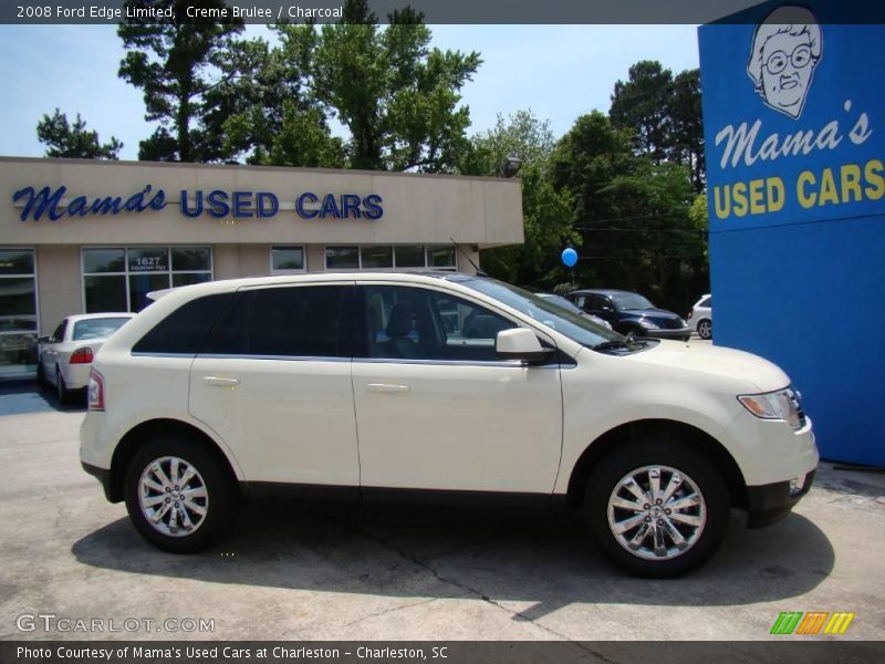 Creme Brulee / Charcoal 2008 Ford Edge Limited