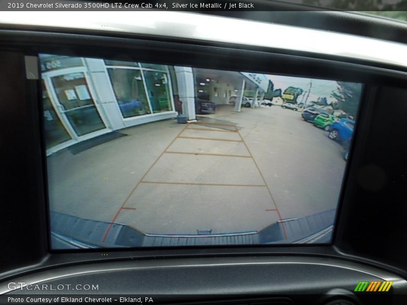 Silver Ice Metallic / Jet Black 2019 Chevrolet Silverado 3500HD LTZ Crew Cab 4x4