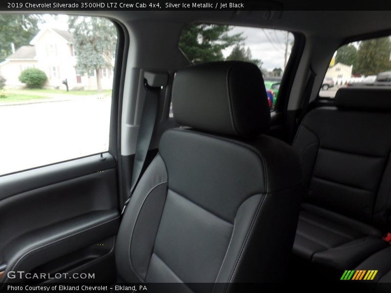 Silver Ice Metallic / Jet Black 2019 Chevrolet Silverado 3500HD LTZ Crew Cab 4x4