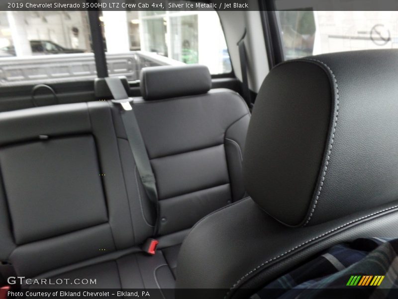 Silver Ice Metallic / Jet Black 2019 Chevrolet Silverado 3500HD LTZ Crew Cab 4x4