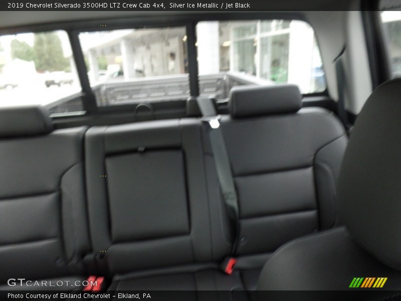 Silver Ice Metallic / Jet Black 2019 Chevrolet Silverado 3500HD LTZ Crew Cab 4x4