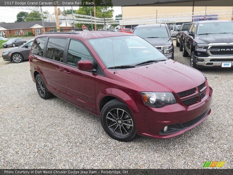 Octane Red / Black 2017 Dodge Grand Caravan GT