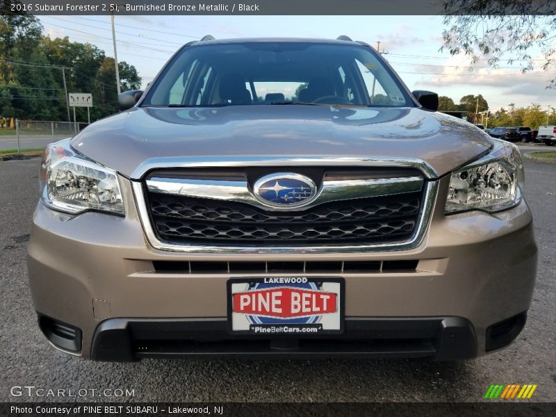 Burnished Bronze Metallic / Black 2016 Subaru Forester 2.5i