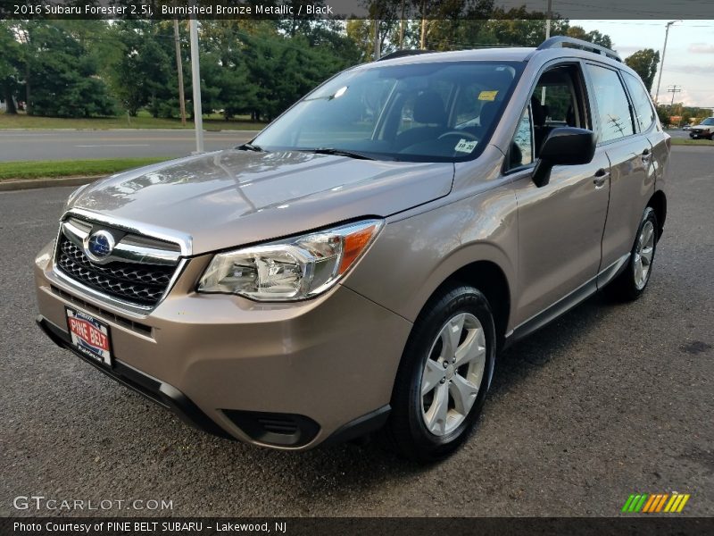 Burnished Bronze Metallic / Black 2016 Subaru Forester 2.5i