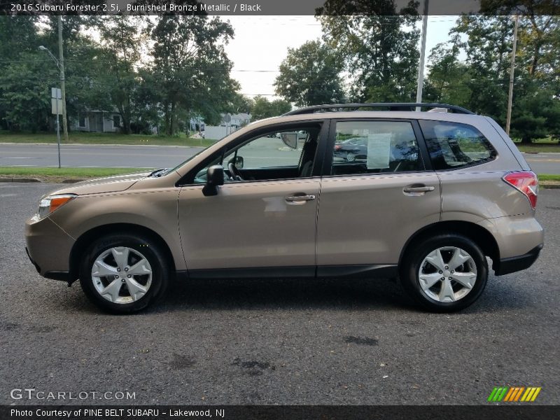 Burnished Bronze Metallic / Black 2016 Subaru Forester 2.5i