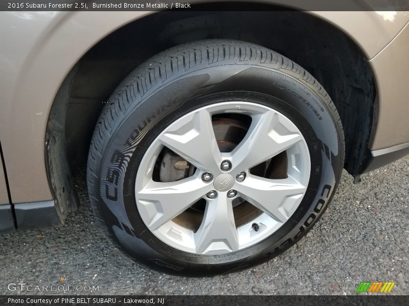 Burnished Bronze Metallic / Black 2016 Subaru Forester 2.5i