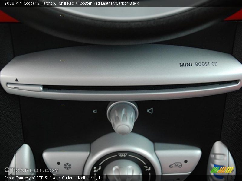 Chili Red / Rooster Red Leather/Carbon Black 2008 Mini Cooper S Hardtop