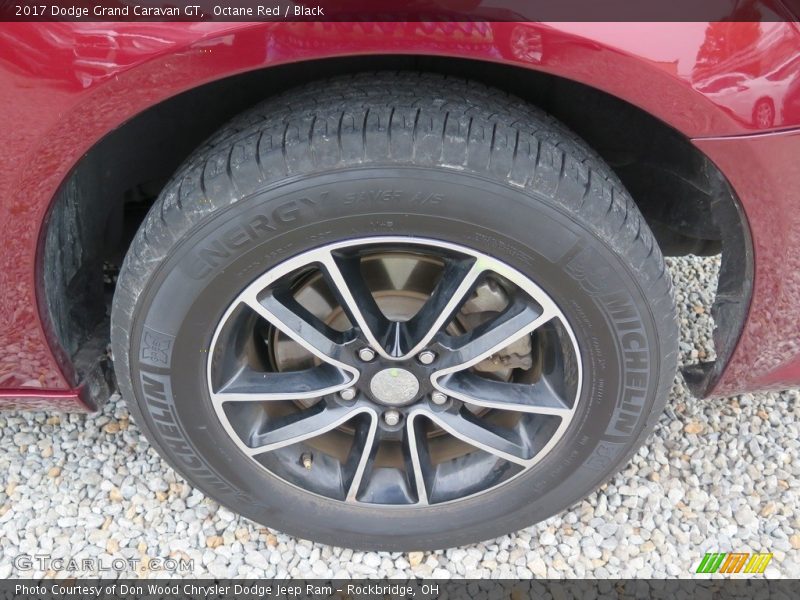 Octane Red / Black 2017 Dodge Grand Caravan GT