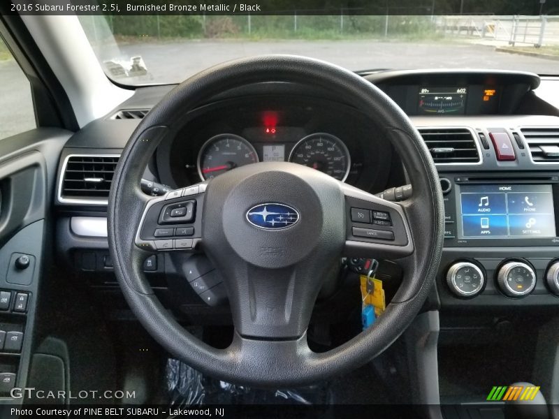 Burnished Bronze Metallic / Black 2016 Subaru Forester 2.5i