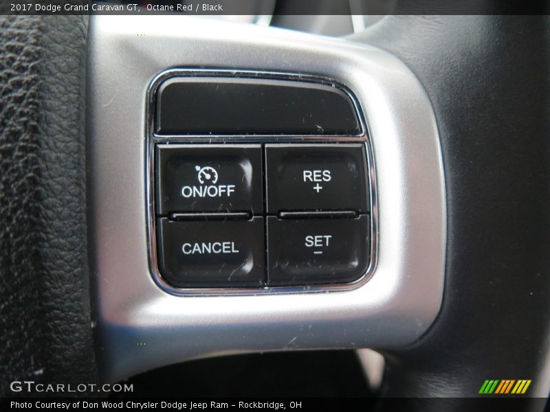 Octane Red / Black 2017 Dodge Grand Caravan GT